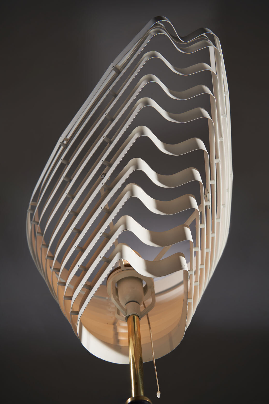 Alvar Aalto “Angel Wing” Floor Lamp for Valaistustyö Ky, Finland